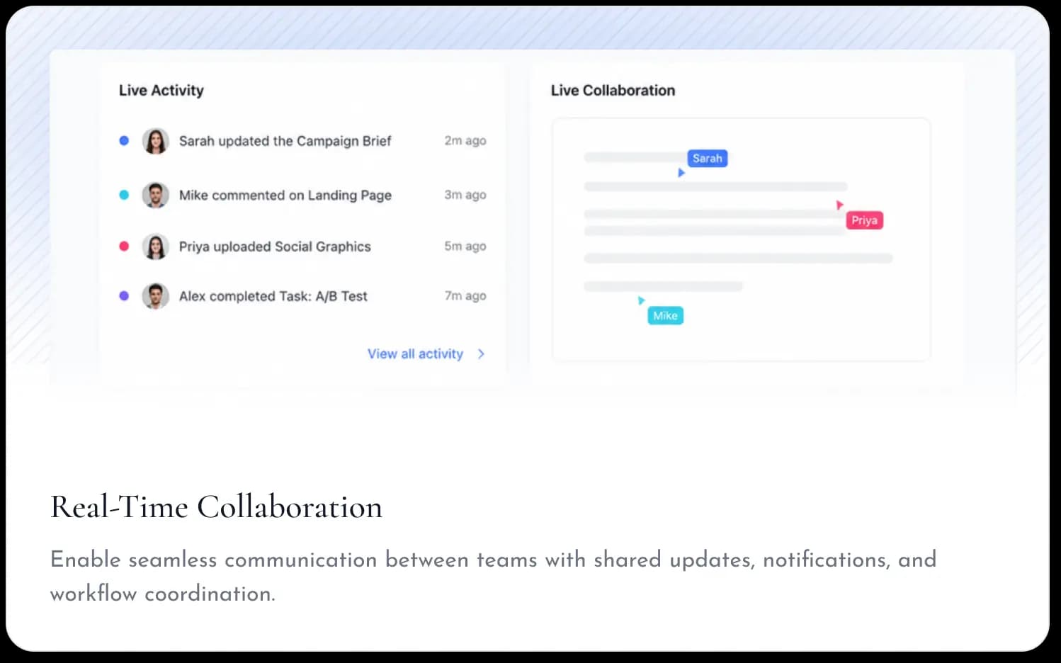 Real-Time Collaboration